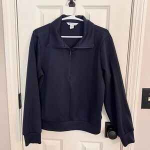 Athleta Navy Quarter Zip